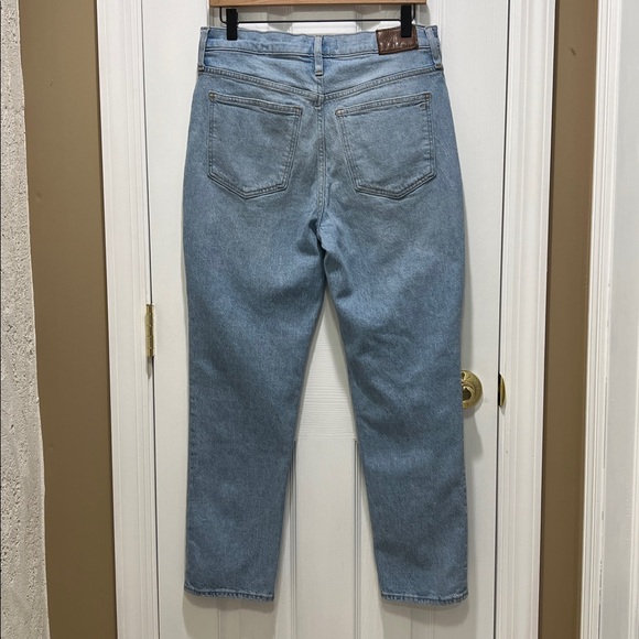 Madewell Perfect Vintage Jeans in Fiore Wash - Light Blue Size 29 - Picture 3 of 11